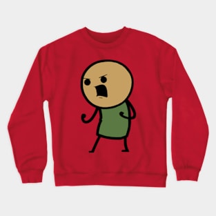 Angry Stick Guy Crewneck Sweatshirt